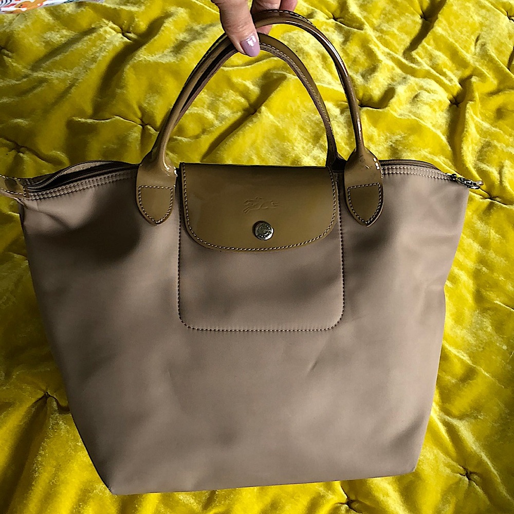 LONGCHAMP authentic Planetes small nylon tote bag